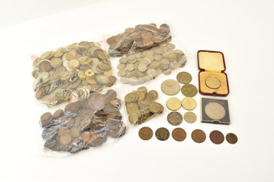 Lot 1667 - A large collection of coins, mostly UK...