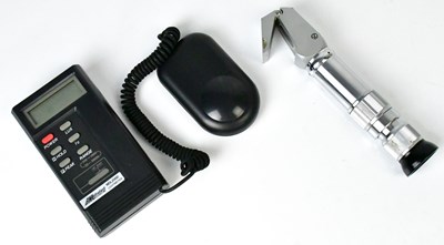 Lot 315 - An Atago hand refractometer, cased, together...