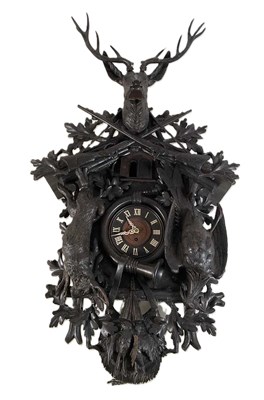 Lot 194 - BLACK FOREST; a large impressive late 19th...