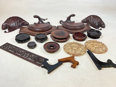 Lot 720 - A group of hardwood stands