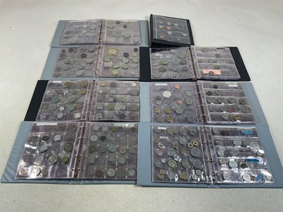 Lot 498 - Eight folders of United Kingdom and world...
