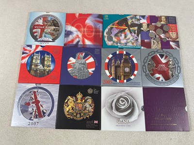 Lot 496 - ROYAL MINT; a collection of twelve...