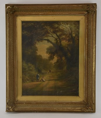 Lot 196 - 19TH CENTURY BRITISH SCHOOL; oil on canvas,...