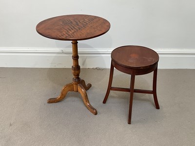 Lot 1132 - A 19th century mahogany circular occasional...