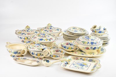 Lot 1544 - MASONS; a 'Regency' pattern thirty-six piece...