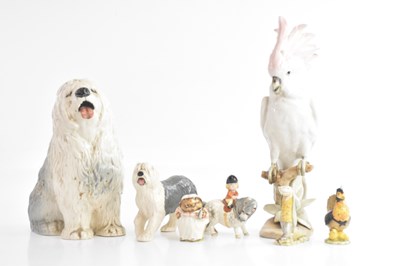 Lot 1463 - BESWICK; a large fireside model of an English...