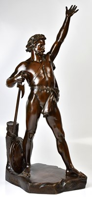 Lot 626 - JOHN HENRY FOLEY RA (1818-1874); a bronze...