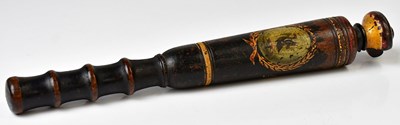 Lot 284 - A Liverpool mayoral wooden truncheon, with...