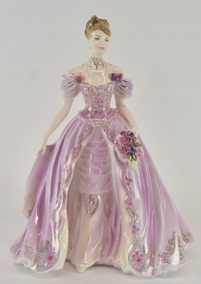 Lot 604 - COALPORT; a modern limited edition porcelain...