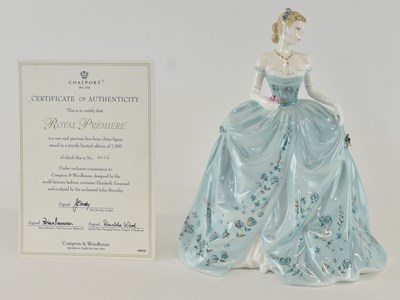 Lot 605 - COALPORT; a modern limited edition porcelain...