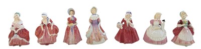 Lot 680 - ROYAL DOULTON; seven early 20th century and...