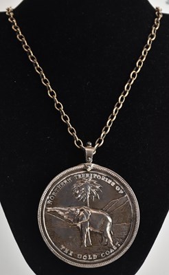Lot 1090 - A George V silver King's Medal for Native...