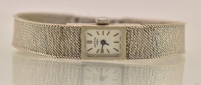 Lot 1683 - ROTARY; a lady's 1970s vintage 9ct white gold...