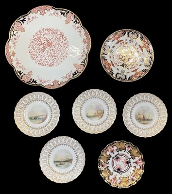Lot 616 - ROYAL CROWN DERBY; a large early 20th century...