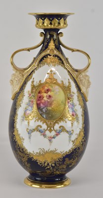 Lot 617 - DOULTON; a late 19th/early 20th century hand...