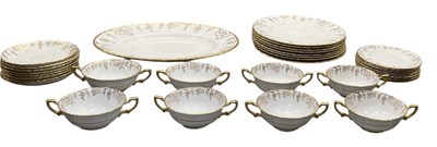 Lot 664 - ROYAL CROWN DERBY; a part dinner service...