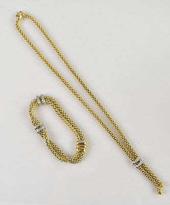Lot 63 - FOPE; an 18ct yellow and white gold Maori two...
