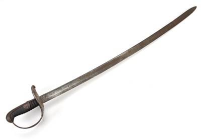 Lot 1076 - A late 19th century cavalry sword, possibly...