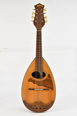 Lot 21 - KISO SUZUKI; a 1130 bowl back mandolin, cased.