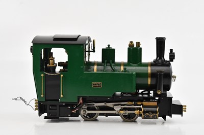 Lot 2201 - HENSCHEL; a G gauge live steam tank locomotive,...