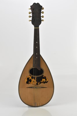 Lot 19 - LUIGI D'ANCORA; an Italian bowl back mandolin,...