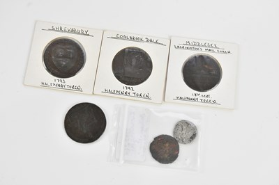 Lot 674 - An 18th century Macclesfield half penny, 1791,...