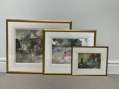 Lot 1685 - WILLIAM RUSSELL FLINT (1880-1969); two limited...