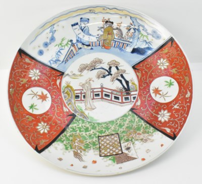 Lot 1058 - A large Japanese Meiji period (late 19th...