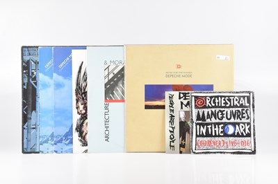 Lot 378 - DEPECHE MODE/OMD; four albums from Depeche...