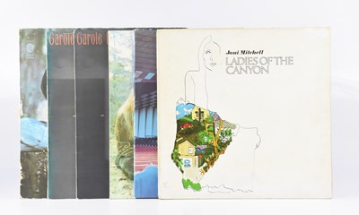 Lot 391 - JONI MITCHELL/RELATED; three albums comprising...