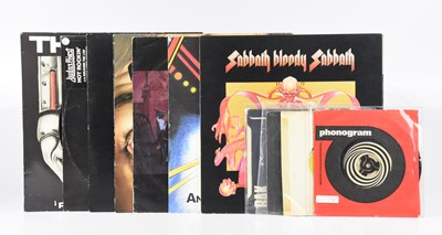 Lot 409 - ROCK/HEAVY METAL; five albums to include Black...