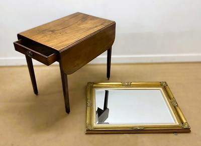 Lot 864 - A mahogany Pembroke table, height 74cm, width...