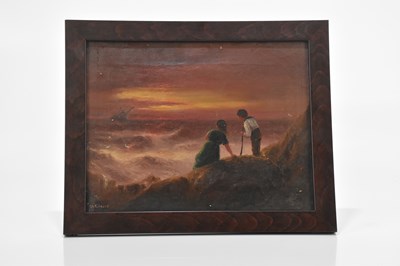 Lot 1796 - SARAH LOUISE KILPACK; oil on canvas, children...