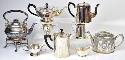 Lot 561 - A mixed lot of silver-plated items, comprising...