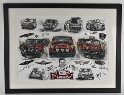 Lot 272 - ART BY BEX; a signed limited edition print,...