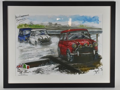 Lot 273 - ART BY BEX; a signed limited edition print,...