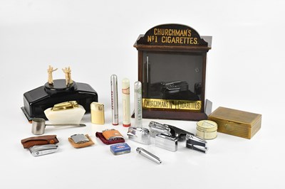 Lot 1246 - A collection of cigarette lighters including...