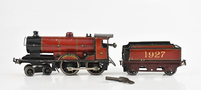 Lot 2244 - BASSETT-LOWKE LTD; a clockwork OO gauge Duke...