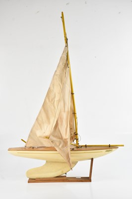 Lot 1655 - A scratch-built model yacht, ‘Jean I’, on...
