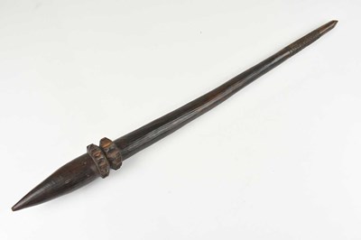 Lot 1175 - An Aboriginal hardwood nulla nulla, length 80cm.