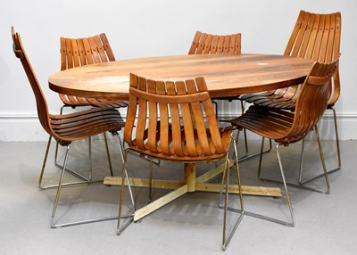 Lot 8 - HANS BRATTRUD FOR HOVE MOBLER; a set of two...