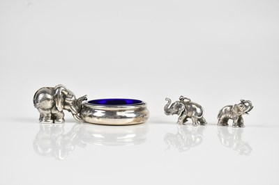 Lot 135 - PATRICK MAVROS; a contemporary silver salt...