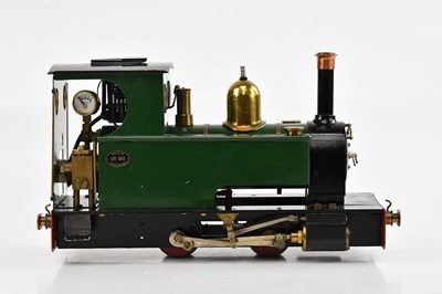 Lot 2300 - MERLIN LOCO WORKS; a G guage live steam tank...