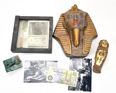 Lot 667 - A collection of reproduction Egyptian...