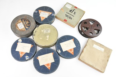 Lot 1325 - A collection of cine reels including 'Death...