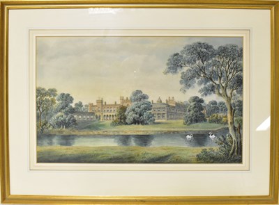 Lot 469 - UNATTRIBUTED: watercolour, late 19th/early...