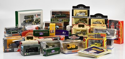 Lot 2042 - A collection of boxed diecast vehicles...