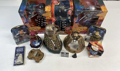 Lot 124 - DR WHO; a quantity of Dalek figures, to...