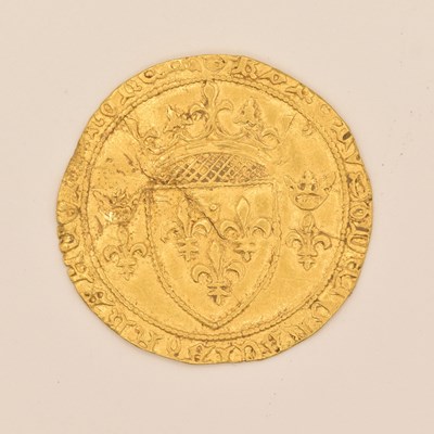 Lot 1577 - A Charles VII (1422-1461) French Écu d'or à la...