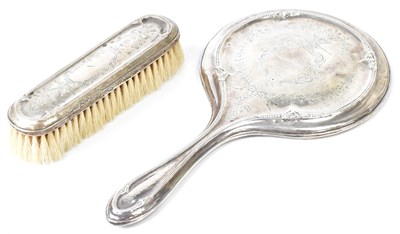 Lot 720 - SYDNEY & CO; a George V hallmarked silver part...